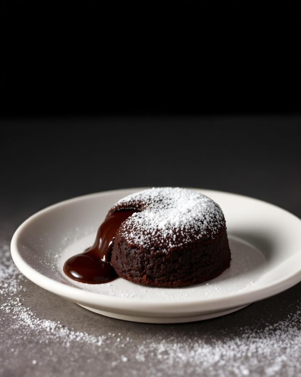 Moelleux Chocolat maison — dessert Il Forno Châtillon