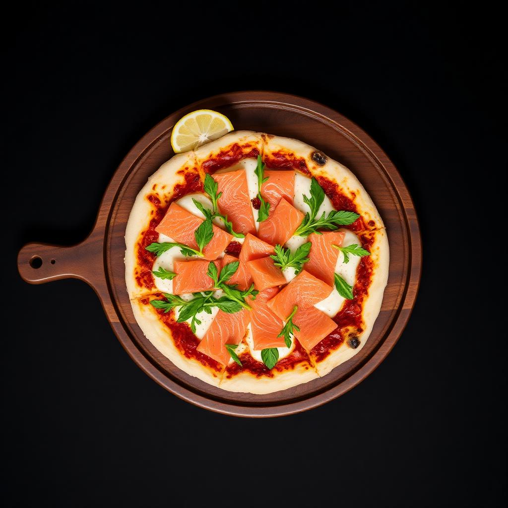 Pizza Saumon artisanale Il Forno Châtillon